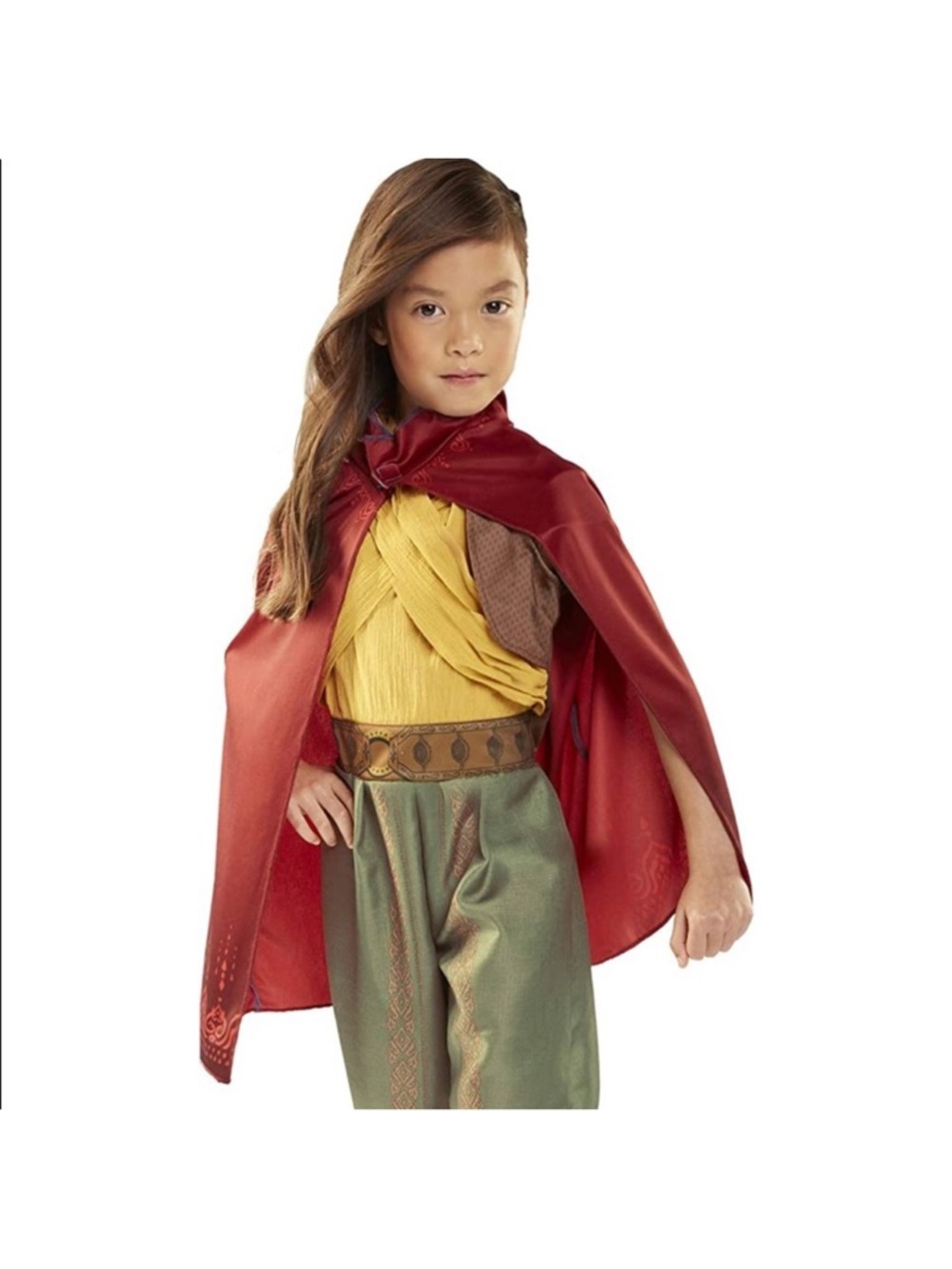 Disney's‎ Raya and The Last Dragon Kids 4-6X Adventure Outfit Costume Halloween